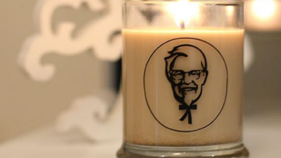 La vela de KFC que huele...a pollo KFC