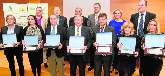 Asaja premia la excelencia empresarial en el sector agroalimentario murciano