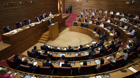 Les Corts debatirán en comisión los Presupuestos para 2017