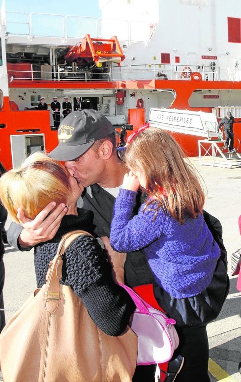 Una Navidad camino del hielo y con el recuerdo de sus familiares