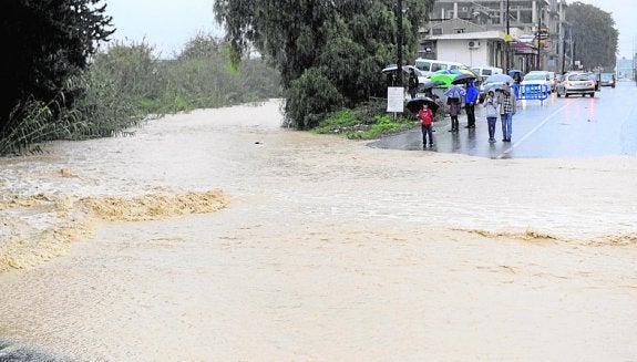 El cauce del Bojal se transforma en un río