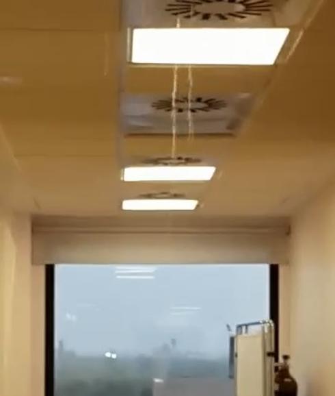 Filtraciones en Urgencias del Hospital de la Vega Baja