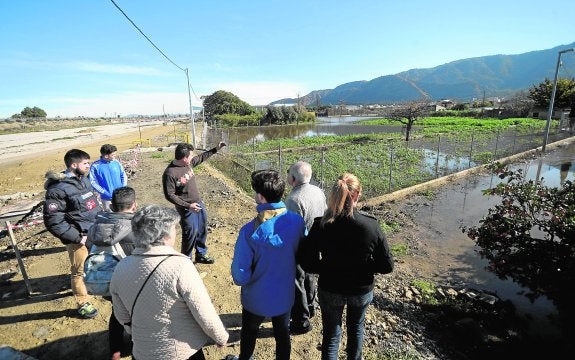 La autovía del Reguerón y las lluvias dejan Torreagüera como una ciénaga