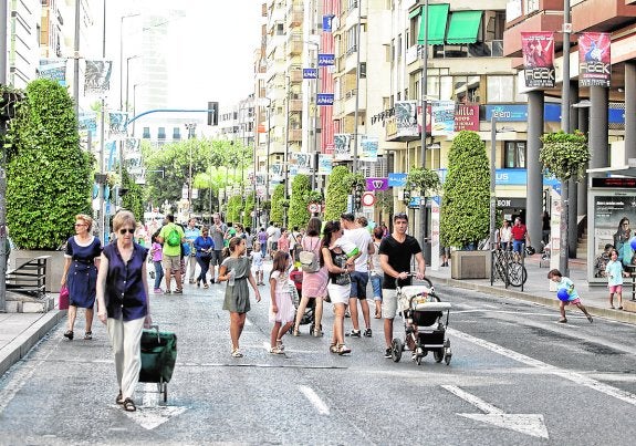 Movilidad destinará 3,5 millones a peatonalizar el centro en 2017