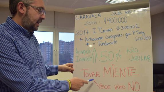 Martínez: «El único que está entorpeciendo Caravaca Jubilar es Tovar»