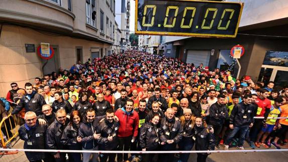 El marroquí Razyn y la valenciana Méndez ganan una histórica San Silvestre eldense