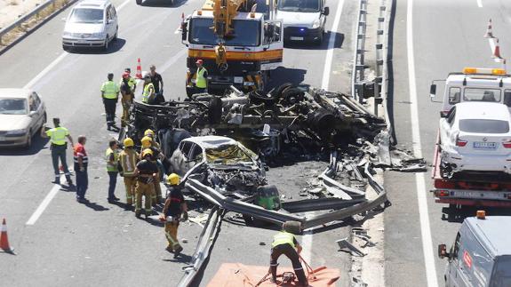 Crecen un 21 % los muertos en accidentes de tráfico en la provincia