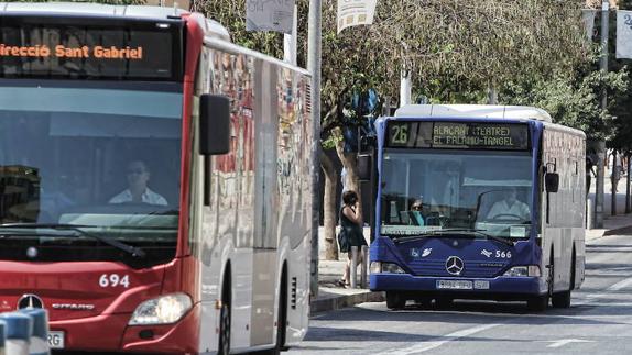 Alicante estudia priorizar a las personas sin recursos para los bonos de transporte