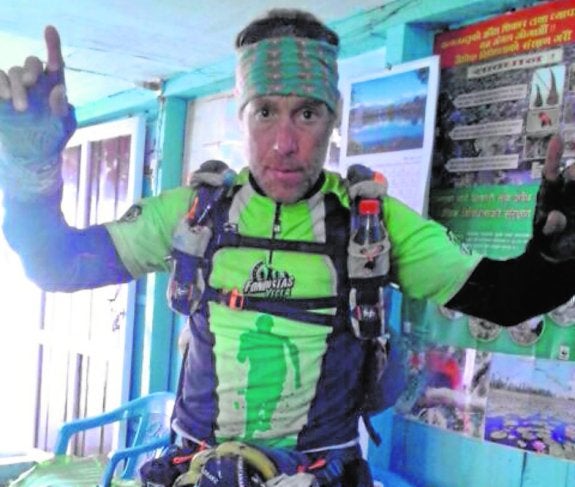 La carrera de Manolo Ruiz por el Everest