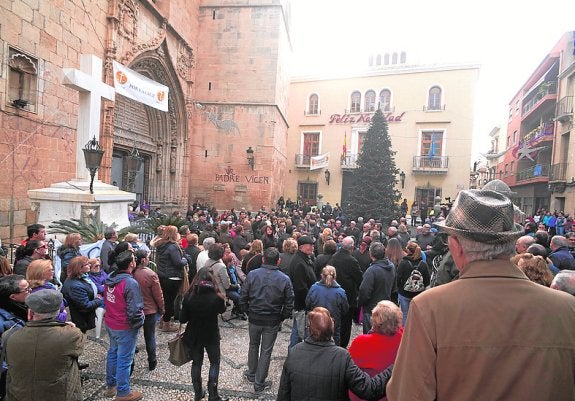 La Plataforma en Defensa de la Cruz se desmarca de la protesta de Falange