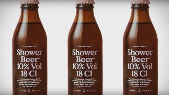 'Shower Beer', la cerveza que se puede tomar en la ducha