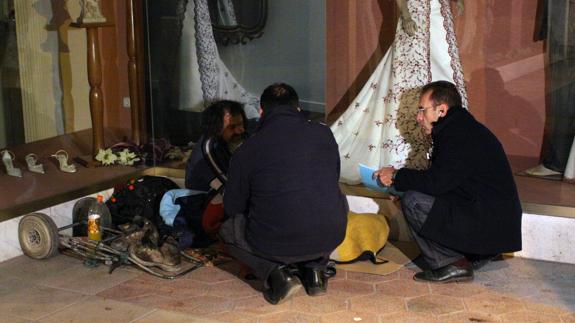 Habilitan el pabellón Cagigal de Murcia para acoger a los 'sin techo' durante la ola de frío