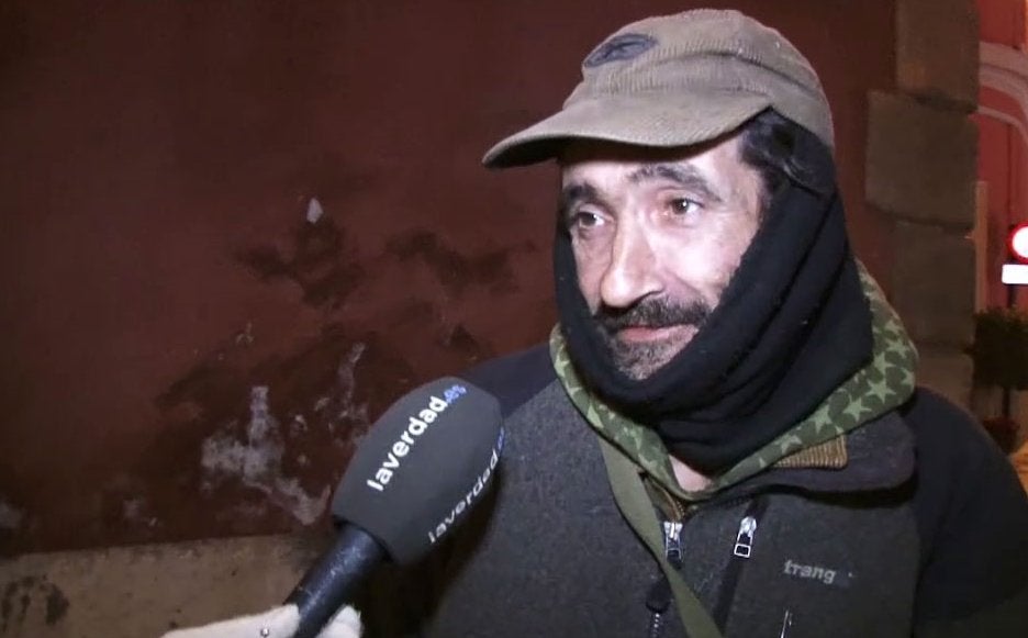 «Lo más duro no es el frío, es la soledad»