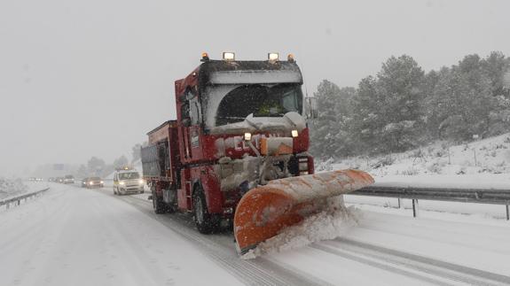 Reabre al tráfico el Altiplano y siguen cortadas carreteras de Moratalla, Aledo y Bullas