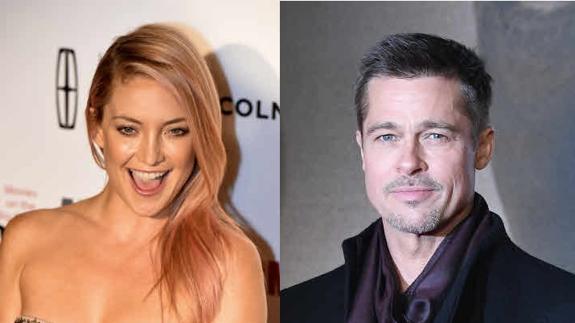 Brad Pitt y Kate Hudson, ¿más que amigos?