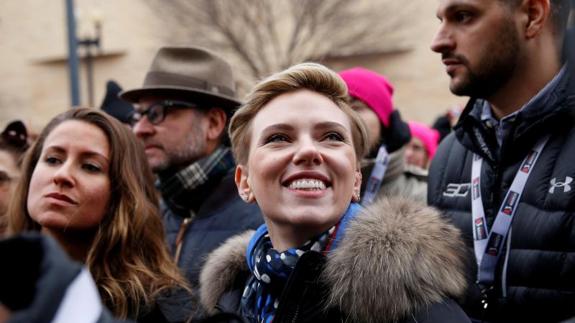 Scarlett Johansson y su marido se van a un museo tras los rumores de divorcio