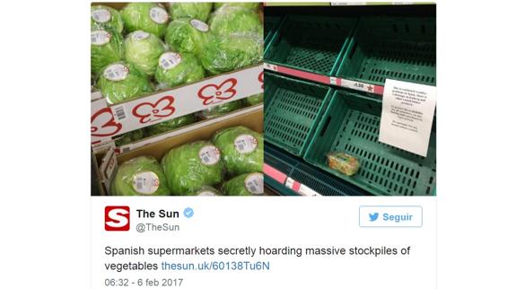 El 'Brexit' de la lechuga