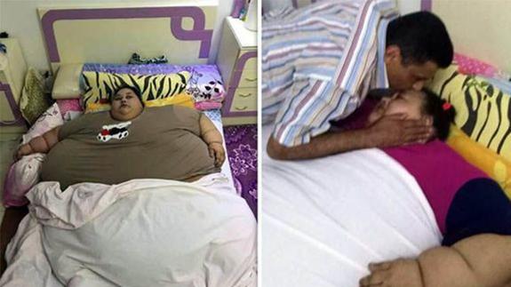 Así fue el increíble traslado de una mujer obesa desde Egipto a la India