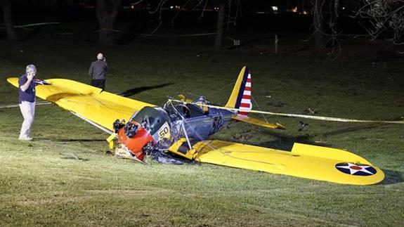 Harrison Ford, al borde de chocar con un avión en el que viajaban 116 pasajeros