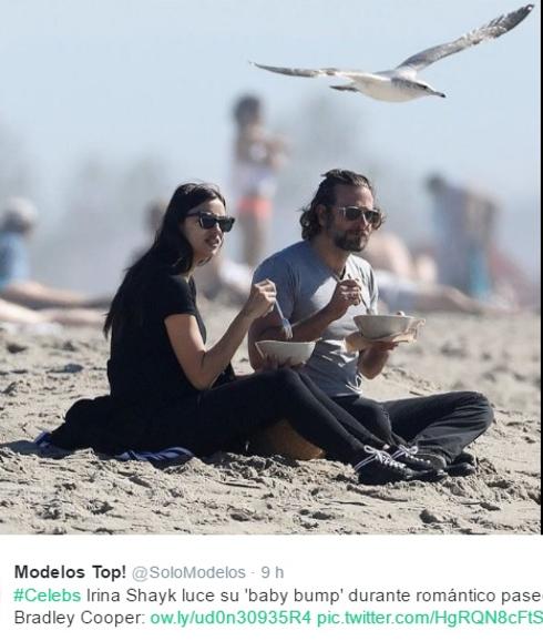 Irina Shayk y Bradley Cooper celebran juntos San Valentín