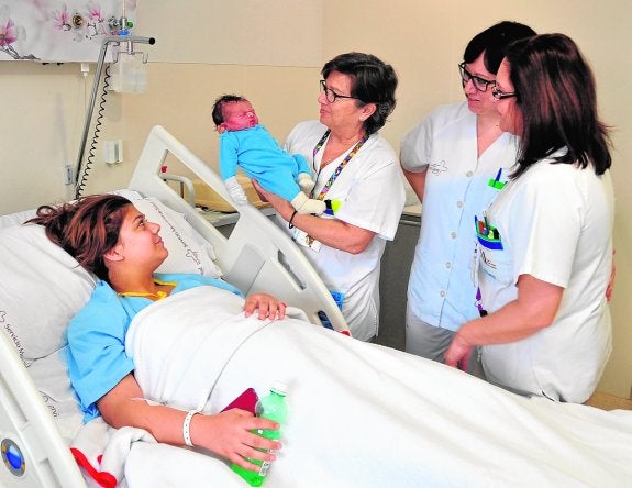 Un bebé que bate récords