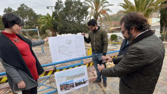 Las obras de remodelación del Calvario pretenden hacerlo más atractivo para las visitas