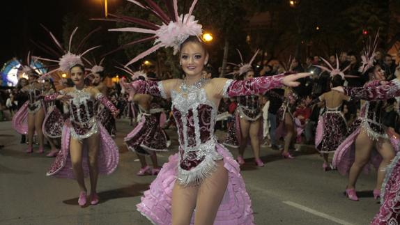 'Glamour' carnavalero en Cartagena