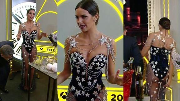 El vestido de las campanadas de Cristina Pedroche triunfa estos carnavales