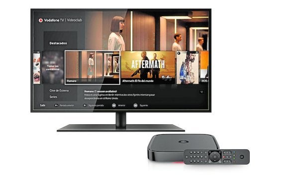 Vodafone presenta su nuevo servicio de televisión 4K y amplía la oferta de contenidos integrados