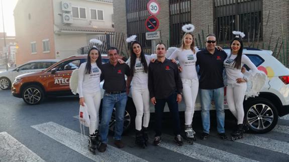 Ginés Huertas Cervantes, con los carnavales de Cabezo de Torres