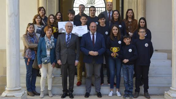 Los ganadores de la First Lego League, recibidos con honores