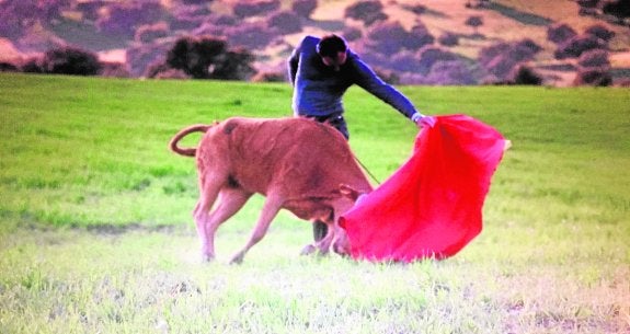 Pepín Liria afina su preparación para torear en el festival contra el cáncer