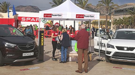 Grupo Huertas, sobre ruedas, en la Ruta de las Fortalezas