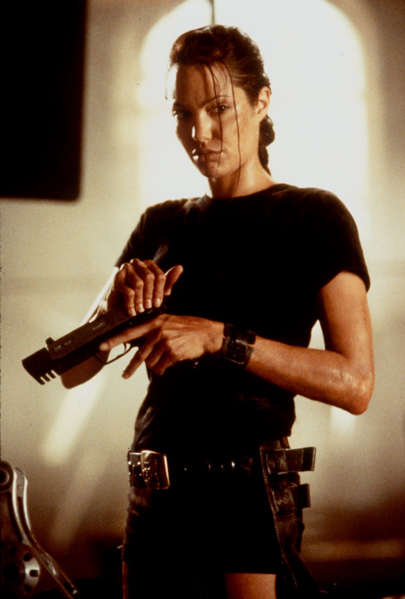 Angelina Jolie se sometía a controles antidrogas para poder interpretar a Lara Croft