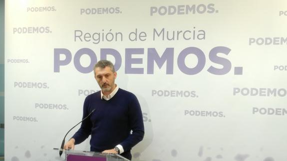 Podemos lamenta que C's vaya a apoyar a López Miras