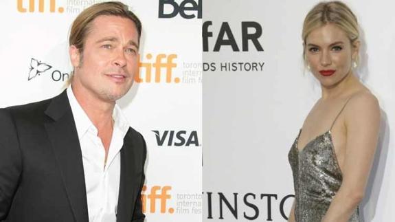 Brad Pitt y Sienna Miller, ¿romance a la vista?