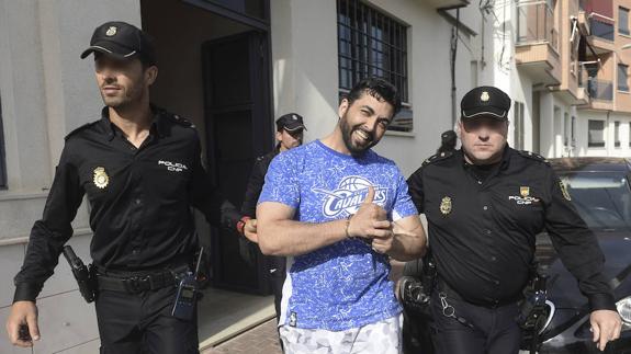 La Policía Nacional detiene al 'Karateca' en una operación contra el tráfico de marihuana