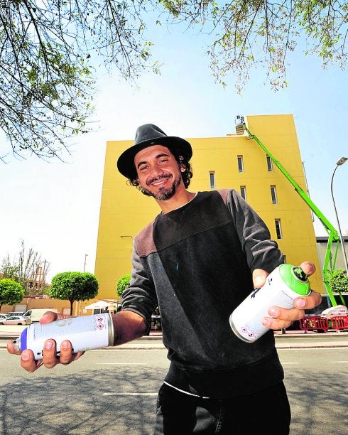 El artista urbano que enamoró a Madonna se instala en Murcia