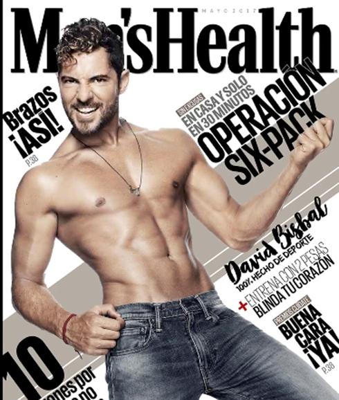 David Bisbal, portada de la revista Men's Health